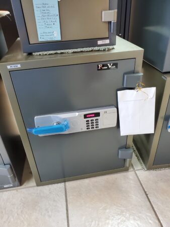 Flame Vault, Electronic lock, records safe